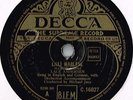 LALE ANDERSON CLASSIC 78 - LILI MARLENE (Sung In English And German) SING NIGHTI