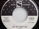 THE EMBRACEABLES Let My Baby Go / Here I Go SIDRA D.J. Promo NORTHERN SOUL 45