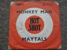 MAYTALS MONKEY MAN (RARE ORIGINAL PICTURE SLEEVE REGGAE, SKA) 7