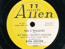 78tk-R&B vocal group-ALLEN 1000- The 5 Willows