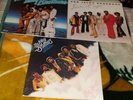 3 ISLEY BROTHERS LP'S LIVE IT UP, THE HEAT IS ON & HARVEST FOR THE WORLD T-NECK