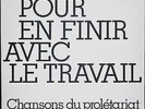 GUY DEBORD POUR EN FINIR AVEC LE TRAVAIL LP 1974 Quasi neuf