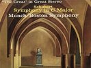 MUNCH/BOSTON SYMPHONY   SCHUBERT 