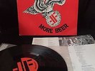 FEAR More Beer LP 1st Press Hardcore Punk 1985 Restless Records w Insert VG+