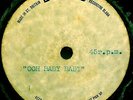 THE MIRACLES Ooo Baby Baby / TEMPTATIONS My Girl -RARE UK EMIDISC acetate Motown