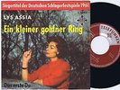 LYS ASSIA Ein Kleiner Goldner Ring German 45PS 1961 Deutsche Schlagerfestspiele