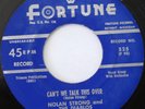 NOLAN STRONG & THE DIABLOS The Mambo Of Love 45 DOO-WOP FORTUNE 525 EX