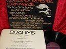 1977  UK NM DECCA STEREO D39D4 4LP BRAHMS FOUR SYMPHONIES MAAZEL BOX EXC+