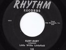 Doo Wop R&B 45 LITTLE WILLIE LITTLEFIELD Ruby-Ruby/Easy Go Rhythm HEAR Rare