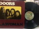 THE DOORS L.A. WOMAN RARE ORIG '71 ELEKTRA LP w/DIE-CUT GIMMICK COVER