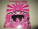 JIMI HENDRIX - AXIS BOLD AS LOVE - ORIGINAL 1968 - 36 PAGE MUSIC BOOK