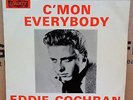 EDDIE COCHRAN C'MON EVERYBODY EP OG UK MONO LIBERTY RECORDS 7