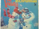 VENTURES IN CHRISTMAS - SURF Japanese Liberty LP - VG+-RED VINYL