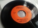 LARRY COVIN - CAREFREE / WHY DON'T PEOPLE - RARE PRIVATE LOUNGE FUNK FREE SOUL