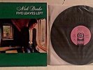 NICK DRAKE Five Leaves Left ILPS 9105 UK PINK Textured BLOCK ISLAND LP EX Error