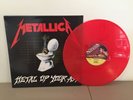 METALLICA - METAL UP YOUR ASS -BRAND NEW RED COLORED VINYL LP RECORD