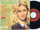 ANNE KARINE The First Day Of Love German 45PS 1974 eurovision