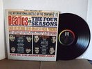 THE BEATLES VS THE FOUR SEAONS LP MINUS ONE DISC   VEE JAY 1065