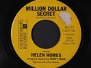 HELEN HUMES: You're Driving Me Crazy / Million Dollar Secret 45 (sticker residu
