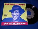 ADRIANO CELENTANO 7/45 PORTUGAL UNIQUE SLEEVE PORTUGUESE  ITALY PROMO