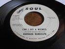 Barbara Randolph NORTHERN SOUL MOTOWN FUNK DJ 45 Can I Get a Witness