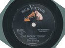 78RPM Elvis Presley, Good Rockin Tonight/I Dont Care If The Sun Dont Shine, VG+