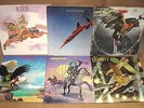 BUDGIE RECORDS*BUDGIE-SQUAWK-IN FOR THE KILL-NEVER TURN YOUR BACK-BANDOLIER-LOOK