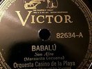 Havana Riverside Orch.Canto Miguelito Victor 82634 78 rpm Afro-Cuban Cuba