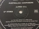 Australian Composers ABC In House LP Alfred Hill Mint-
