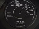 The Beatles - Love Me Do - Original UK Parlophone Black Label - Nice Condition