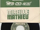 MIREILLE MATHIEU/FOLLE FOLLE  FOLLEMENT HEUREUSE/ 45 TOURS   MADE IN MADAGASCAR