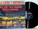PLAY GUITAR WITH THE VENTURES -1965 Dolton LP + Instruction Book - Near Mint