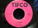 THE TIFANOS it's raining / louisiana 45 DOOWOP TIFCO 1958 NM