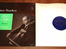 JANOS STARKER DOHNANYI KODALY CELLO WORKS BLUE SILVER COLUMBIA MONO 33CX 1595 LP