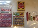 The Beatles advertising collectable Rare Tape, Hair Pomade & mothballs 1960s