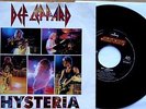 EX/EX  DEF LEPPARD HYSTERIA / RIDE INTO THE SUN PORTUGAL 1987 7
