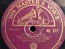 TAU MOE'S TROPICAL STARS HMV NE571 HAWAIIAN 78 RPM RECORD V+