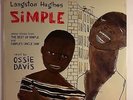LANGSTON HUGHES / OSSIE DAVIS Simple LP spoken CAEDMON 1968 SEALED MINT