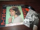 FRENCH EP yeye girl nathalie degand pop corn plus carte postale promo