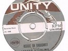 Lester Sterling Reggie on Broadway /The Clique Love can be wonderful Unity UN505