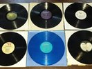 Beatles Vinyl LP Record Set Blue Vinyl Apple Label Abby Road White Album Lennon