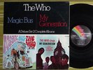 THE WHO MAGIC BUS/THE WHO SINGS MY GENERATION, 2xLP 1973 RARE US VG+/VG+/VG+ G/F