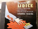 W War II NAZI MASSACRE Edna St Vincent Millay THE MURDER OF LIDICE RATHBONE 78