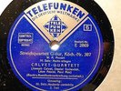 1938 Joseph CALVET Quartet MOZART String QRT G Major K 387 Violin Leon Pascal 78