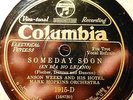 1929 ANSON WEEKS & ORC Mark Hopkins SAN FRANCISCO SOMEDAY SOON / ONLY FOR YOU 78