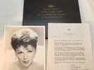 Judy Garland At Carnegie Hall DELUXE LIMITED EDITION 2LP Photo & Letter SWBO1569
