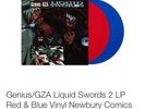 Gza - Liquid Swords Vinyl LP Record New Red and Blue Colored Vinyl