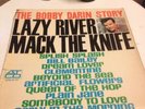 The Bobby Darin Story LP Mono white cover harp label Oldies Autograph In Wax