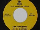 Funk/Radio Spot 45 - Lou Rawls - The Specialist (1975) - Crown Int'l VG++ rare