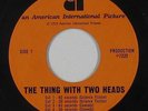 Radio Spot 45 - The Thing With Two Heads (1972) - AIP - VG++ mp3
